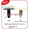 Buick Excelle, Regal, XL Roof Lining Trunk Clip A09 - Compatible with New & Old Models