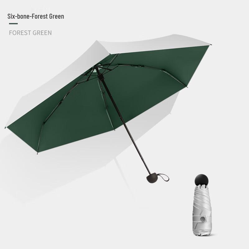 Nanjiao Mini 5-Fold UV Protection Pocket Umbrella