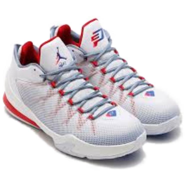Air Jordan CP3.VIII AE Men Sneakers White Game-Royal-Sprt-Rd-Cl-Bl 725173-107