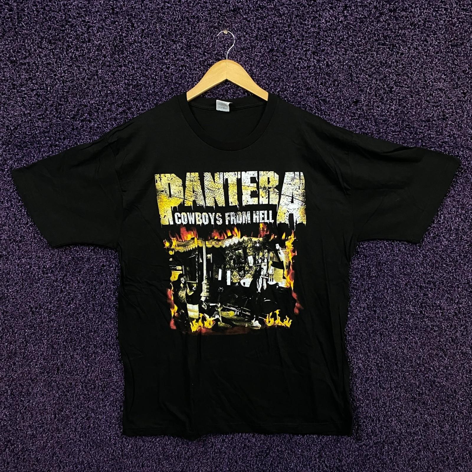 Pantera Cowboys From Hell Album Heavy Metal Band T-Shirt XL XXXL