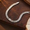 Banyan Tree S925 Silver Zircon Bracelet Watch Strap - Unisex Fashion Accessory