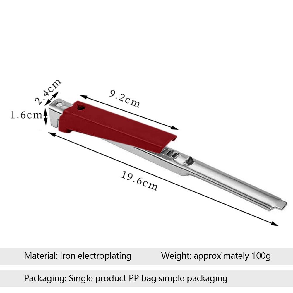 Nastavitelný multifunkční otvírák na uzávěry lahví Nerezová víčka Otvírák na sklenice Šroubovací otvírák na konzervy pro kuchyňské nářadí šetřící práci