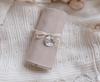 Muslin Swaddle Wrap 80x80cm Double Gauze (Pastel Beige)