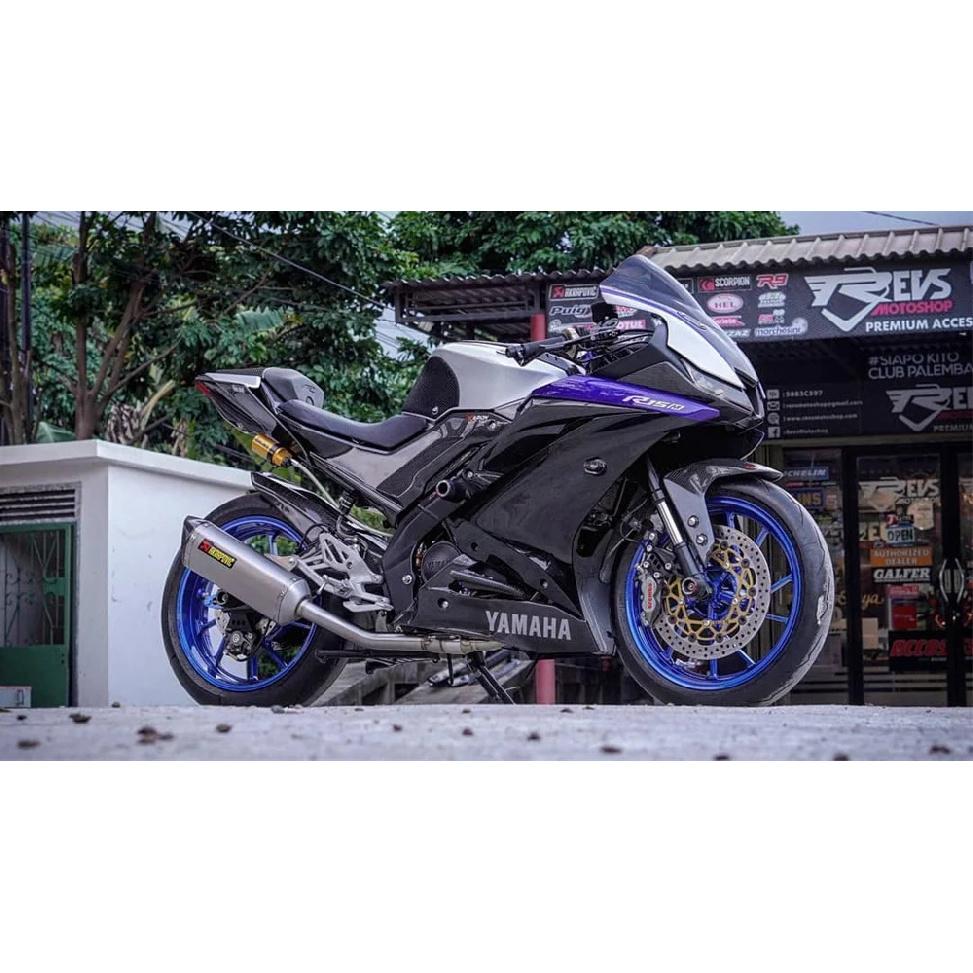 Motorcycle Sport Racing Windshield WindScreen Deflector Visor Viser For YZF R15 V3.0 2019 2020 2021 YZF-R15 V3 YZF R125 YZF-R125