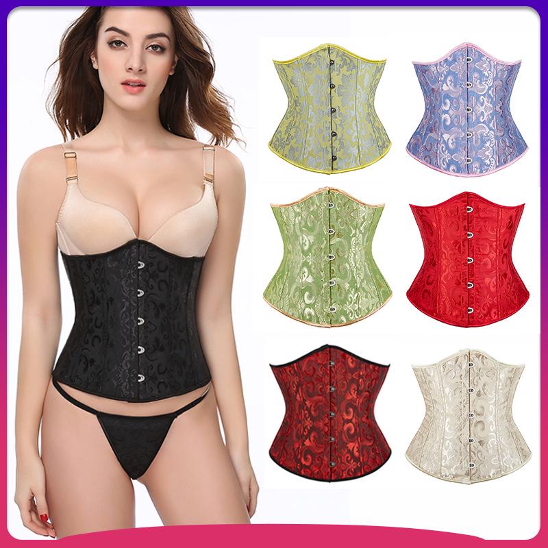 European & American Court Corset Shaping Vest: Women's Wedding Waist Cincher Functional Shapewear