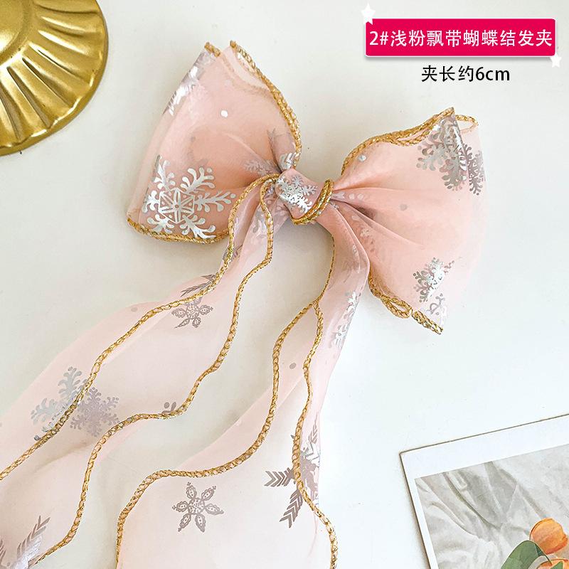 Children'S Headbands For Women, Colorful Bow Braided Hair Clips, Little Girls' Princess Long Ribbon Hair Clips, Summer Girls' Hair Accessories