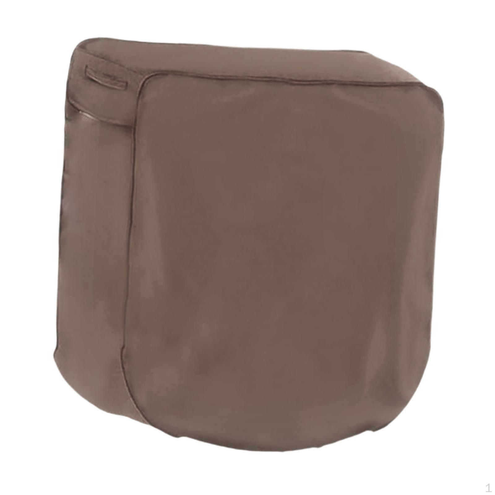 

Чехол для катушки садового шланга, Пыленепроницаемый, Портативный, Защита от солнца, Водонепроницаемый, Настенный, для уличного газона кофейный