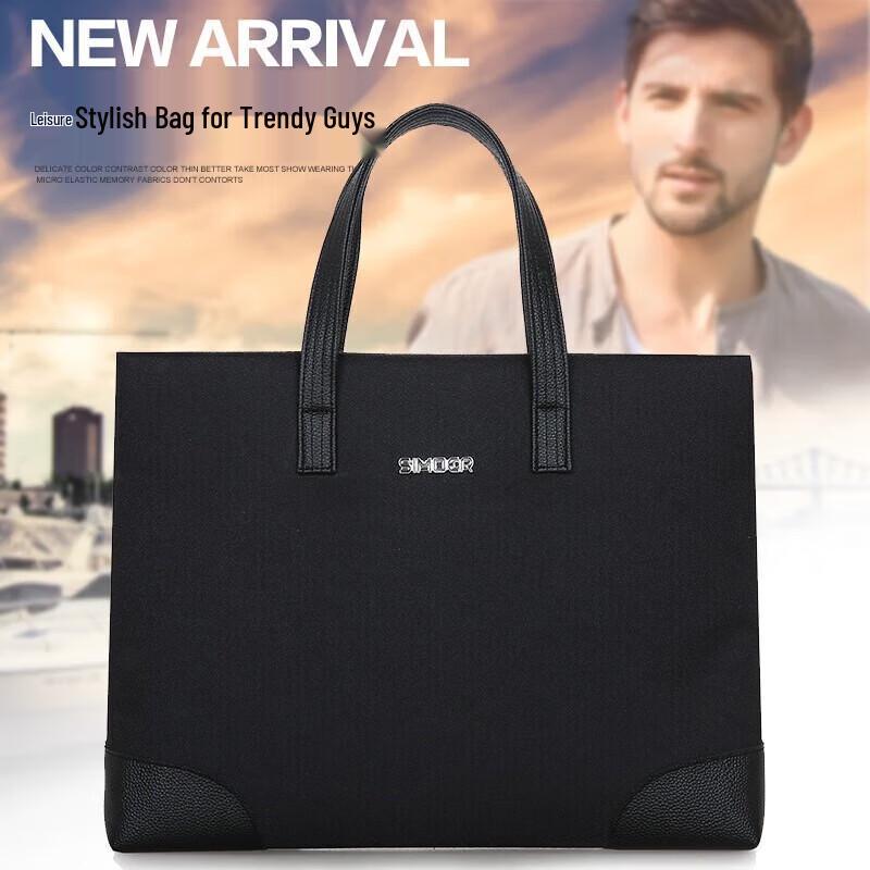 Маленькая мужская деловая сумка-портфель 528