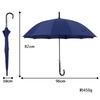 Asty Plain Jump 55cm X 12R HL2312KMJP Women's 12-Rib Umbrella, Navy,