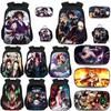 Modischer Demon Slayer Kimetsu No Yaiba Print Schulrucksack Ideal für Schüler und Fans