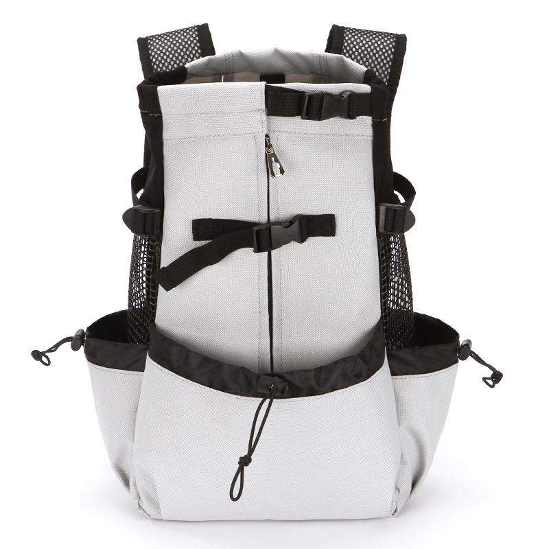 Portable Ventilated Pet Backpack: Head-Out Design for Outdoor Outings, Breathable & Washable