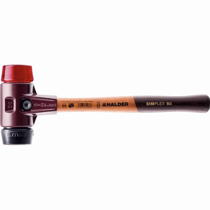 Outils et accessoires - HALDER - Mailappe am.40mm - 630g - Caout.-plast. - Rouge