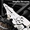 Wire Stripper Decrustation Pliers Crimper Cable Stripper Cutter Multifunctional Wire Repair Tool Pliers Hand Tools