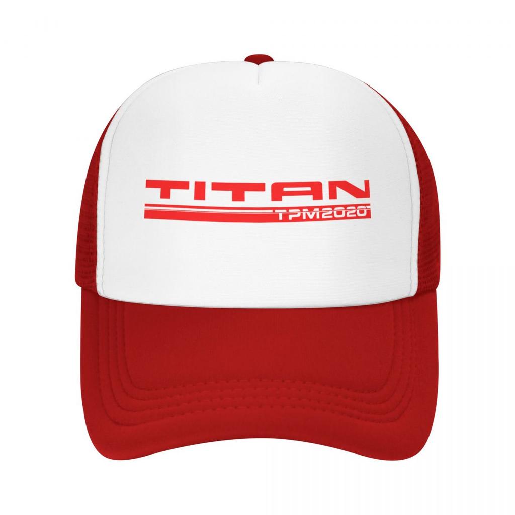 Titan Retro Logo pro lední hokej Baseballová čepice Vintage čepice Hip Hop Dámská čepice Unisex'S