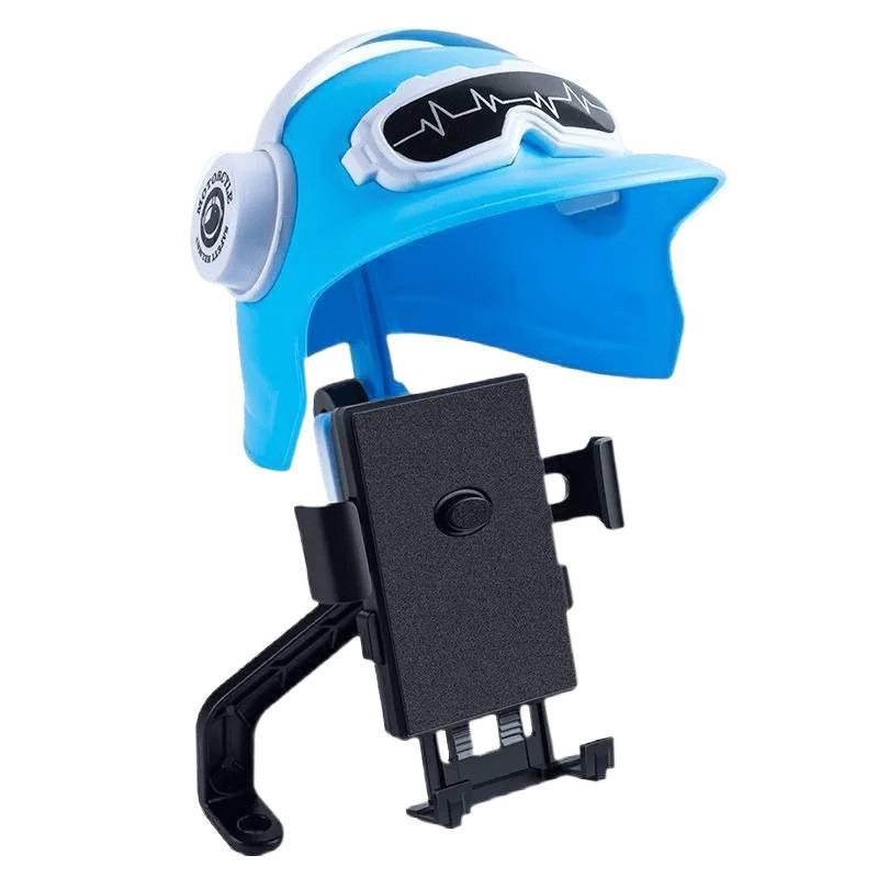 Waterproof Sunshade Shockproof Phone Holder for Motorcycle, Bicycle & Electric Vehicle Helmets