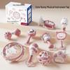 Infant Hand Drum & Tambourine: Early Learning Musical Toy for Ages 0-3