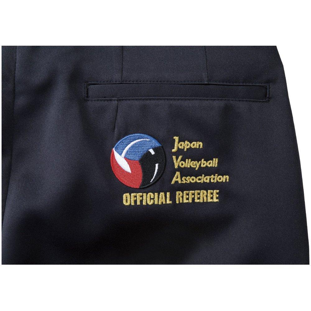 Mizuno Volleyball Referee Pants, Long, JVA Approved, Unisex, V2JD8060, Size 14, Navy, Small