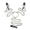Butterfly Style For Couples Stainless Steel Metal Chain Nipple Milk Clips Breast Clip Sex Slaves Nipple Clamps Sex Toys
