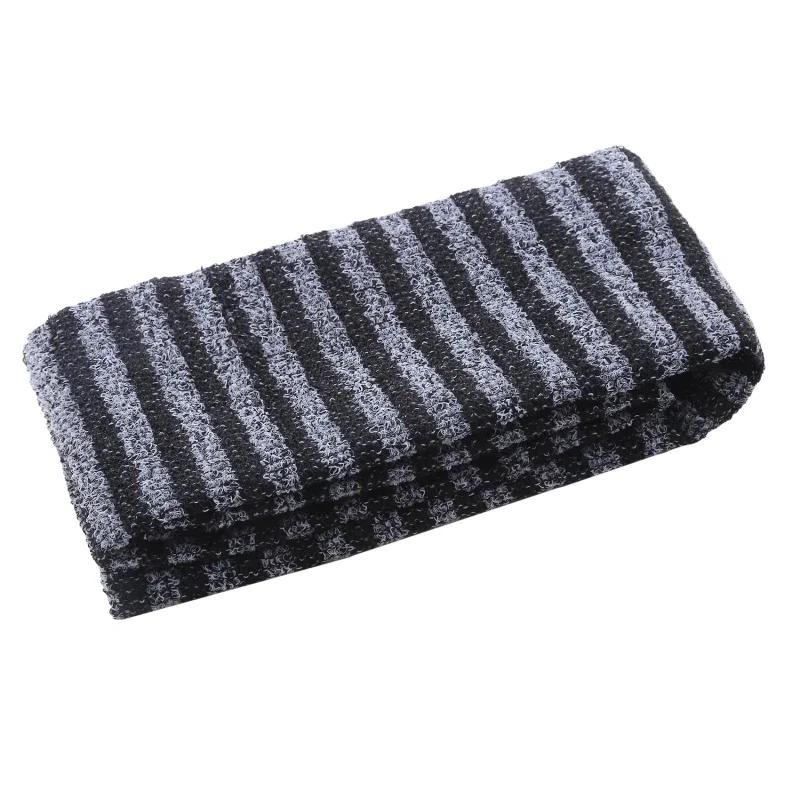 1pc Ultra Long Back Exfoliating Towel, Silver-Ion for Deep Cleansing, Hold Both Ends To Scrub, Quick Dry Bath Cloth
