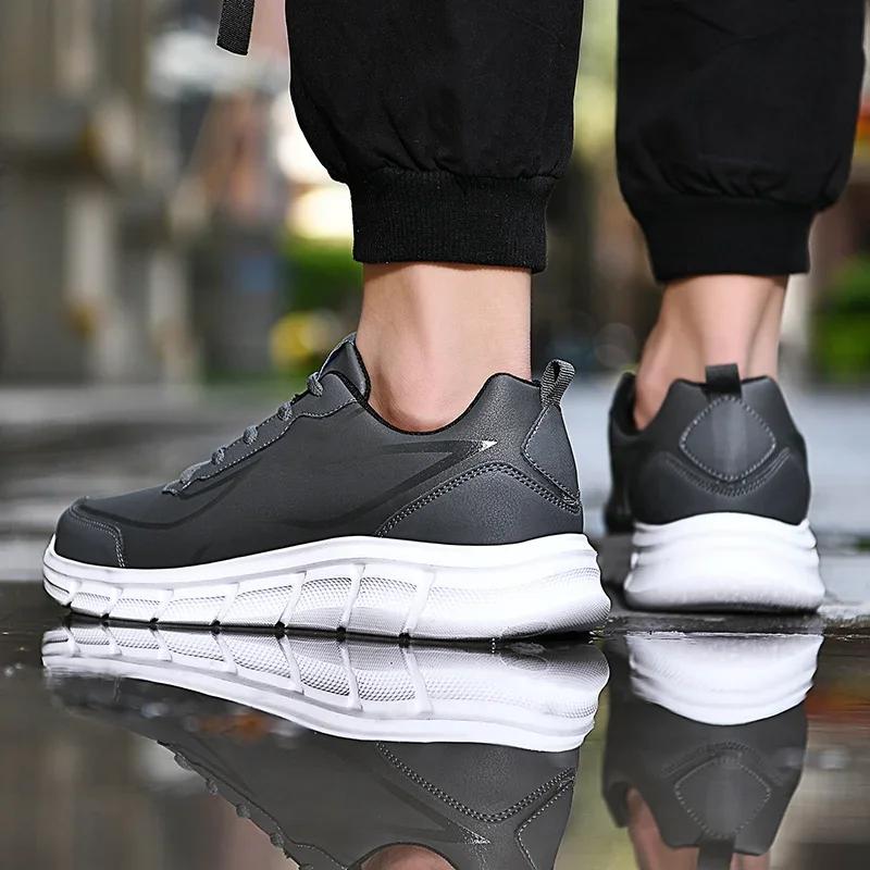 Men's Autumn Waterproof Sneakers Men Casual Sports Shoes Anti-skid Durable Running Tennis Trainers Man Fashion Casual Sneakers