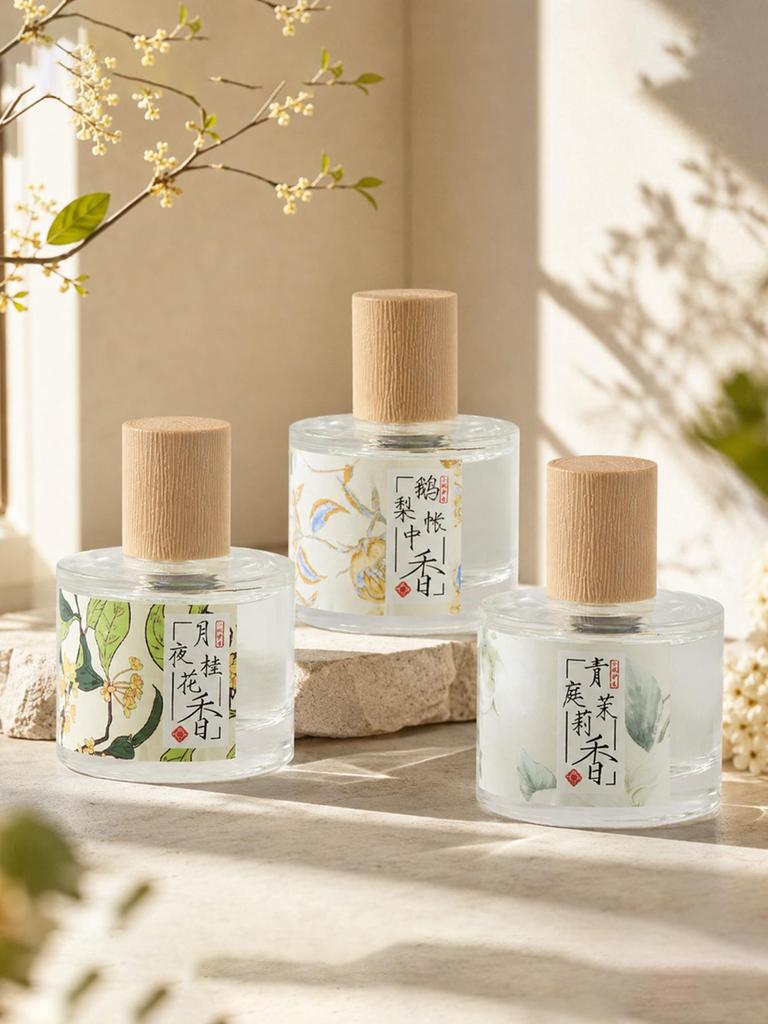 Osmanthus fragrance ladies national style perfume long-lasting fragrance, natural, fresh, non-irritating, non-rich perfume