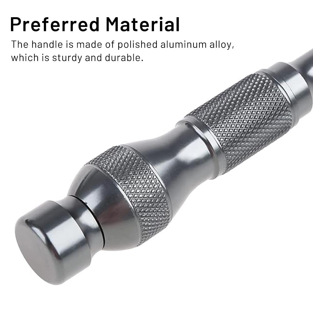 6.35mm Bits Holder Aluminum Alloy Handle for Shank 1/4" Bit Mini Screw Bit Holder Screwdriver Repair Tool