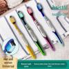High-Grade Adult Hard Bristle Toothbrush with Independent Packaging - Household Daily Cleaning Essential