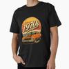 Retro 70s Old School Car Premium T Shirt Vintage Stretched Homme Versatile Comfortable Stylish Casual Designer Clothes