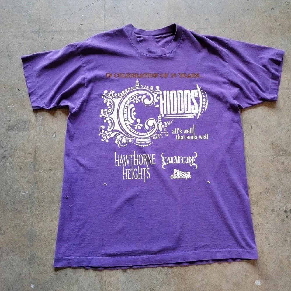 Chiodos Band Cotton T Shirt Full Size S-5XL Purple AR1442 Unisex T-Shirt XL