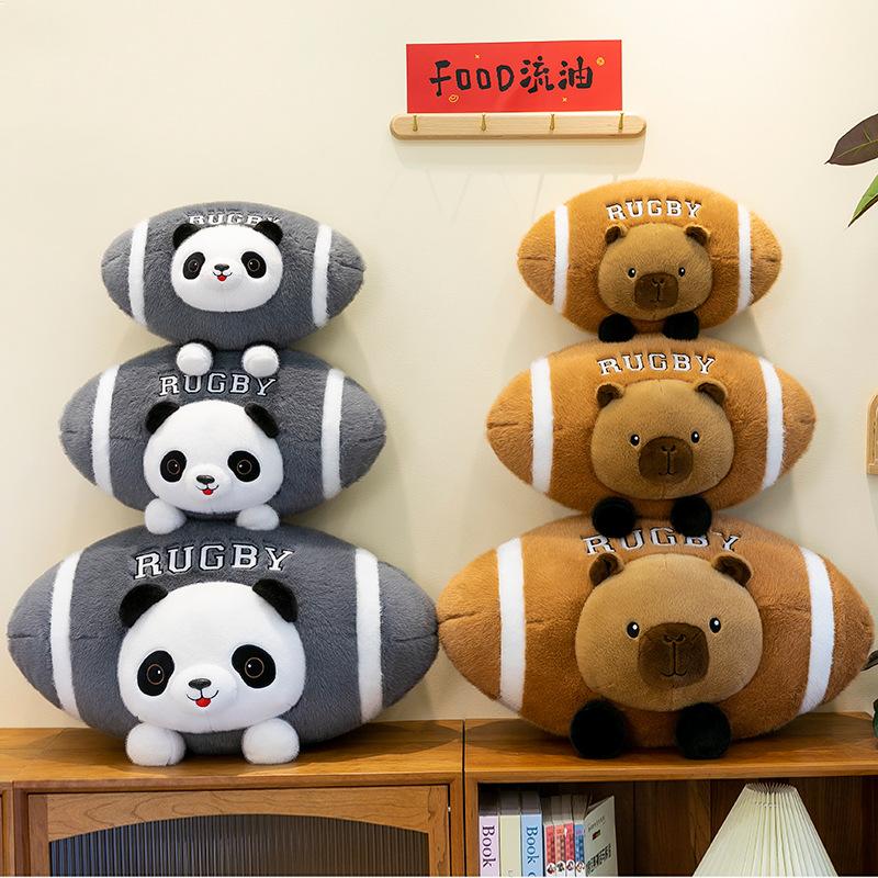 Internet celebrity kapibara capybara doll panda plush toy sofa cushion funny birthday gift doll
