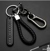 Anti-lost Number Plate Mobile Phone Braided Rope Keychain with 8-Shaped Buckle Pendant