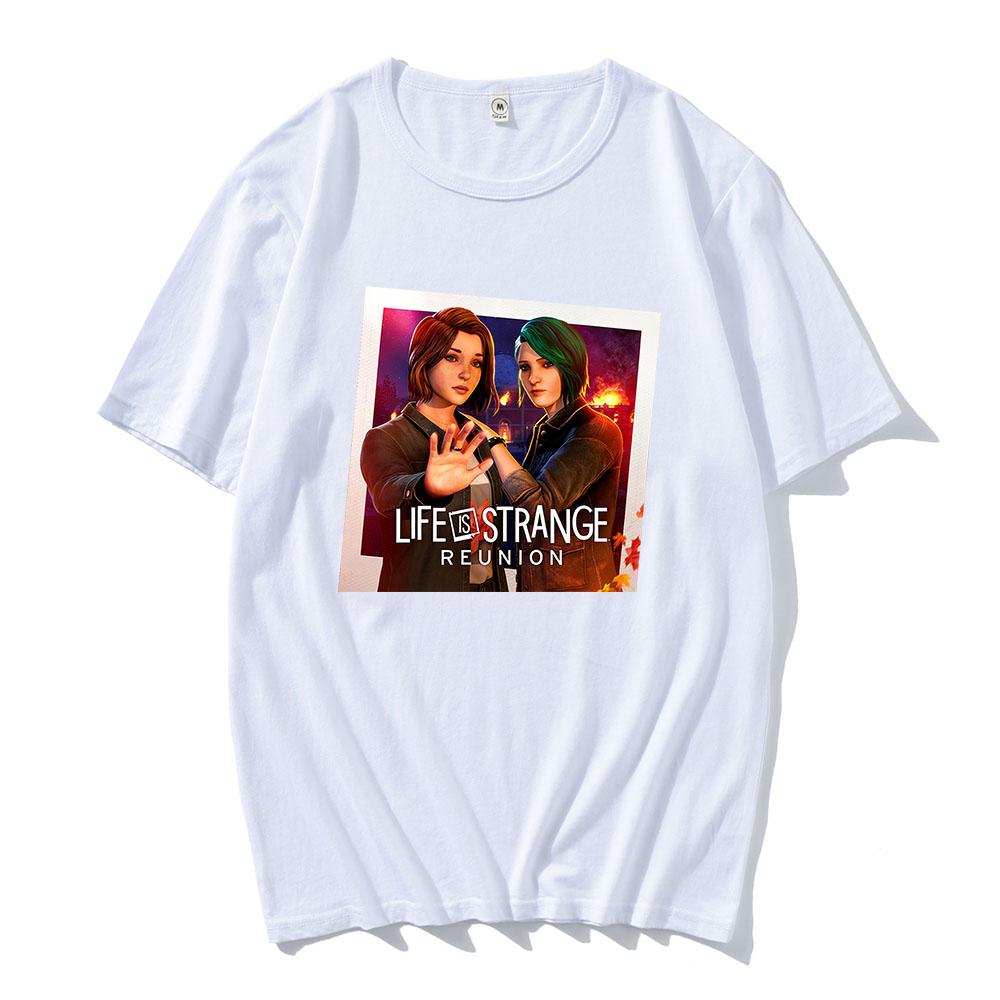 Life Is Strange: Reunion T-shirt Summer Short Sleeve Soft Male Tshirts Hot Game Fashion Design Graphic Merch Unisex Streetwear
