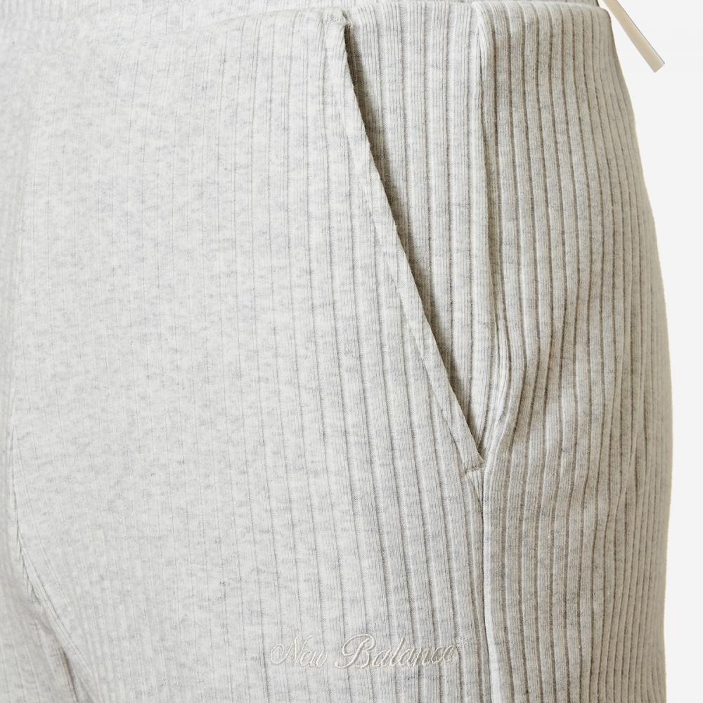 New Balance Women S Soft Lip Wide pantS Nbmle2w322   Ac  Melange Gray