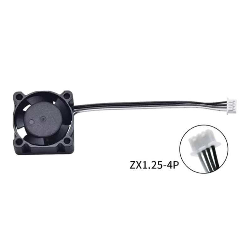 Hotend Cooling Fan 2510 Double Bearing Brushless Fan 15000rpm 5V Fan 25x25x10mm Cooling Fan for P1P P1S X1 X1C Printer