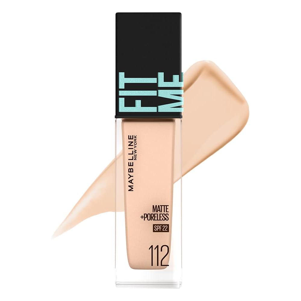 

Maybelline Fit Me Liquid Foundation R 112 30ml Lightweight Natural Finish Makeup