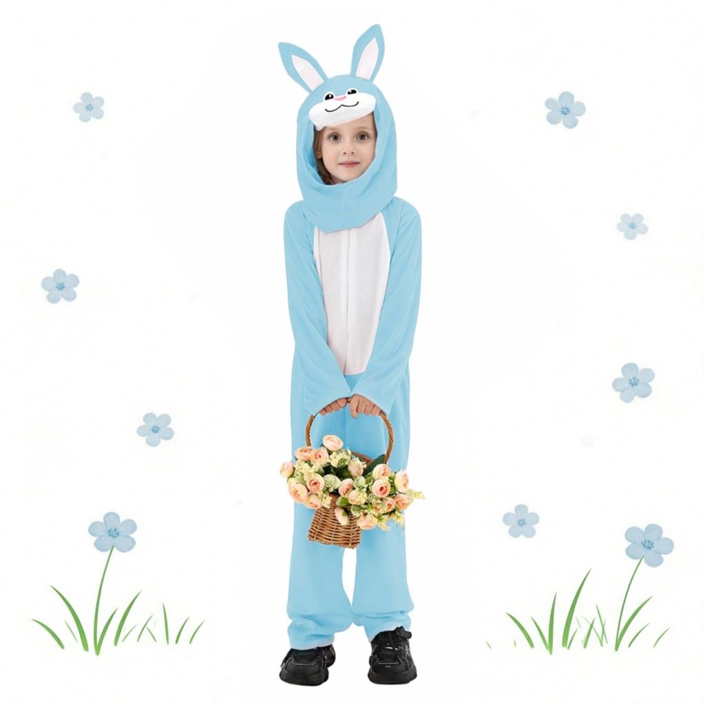 Easter Children's Performance Costume Bunny Outfit, Holiday Party Stage Performance Costume