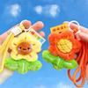 Cute Plush Sunflower Pendant Keychain Creative Yellow Flower Keychain Bag Accessories Charm Student Graduation Gift