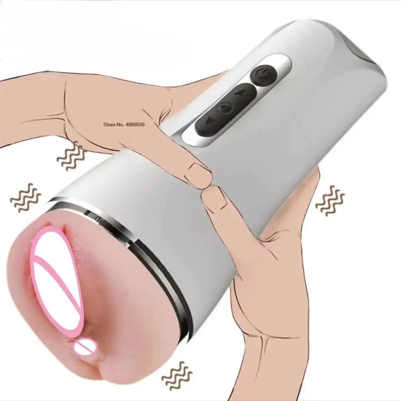 Automatic Male Masturbation Cups Adult toys for Men Pussy 3d Women Silicone Vaginna Male Masturbator Man Pocket Pusssy Vagina