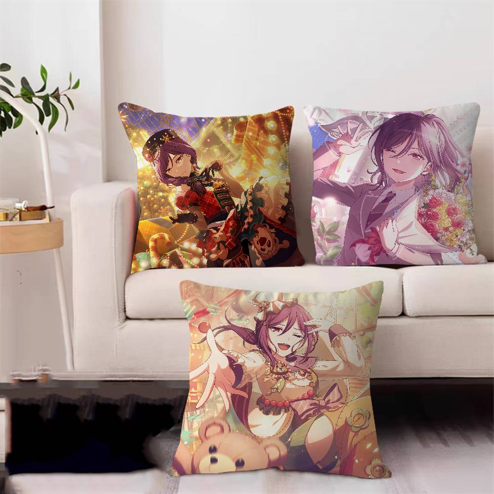 Kaoru Seta Pillowcase Toon Gift Cushion Cover Bedroom Home Sofa Chair Seat Decor Pillow Case