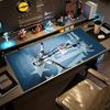 Football Messi Personalized Name Mouse Pad Office Mouse Mats Study Desk Mat Non-Slip Rubber Base Perfect for Office Laptop Gaming Setup