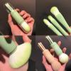 4 In 1 Telescopic Makeup Brush Portable Travel Makeup Brushes Set Eyeshadow Loose Powder Mini Makeup Brush Beauty Tools