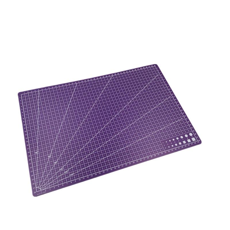 A3 Cutting Mat - Double-Sided PVC Workstation for Crafting & DIY, Anti-Scissor Protection (45x30cm) for Students & Artists