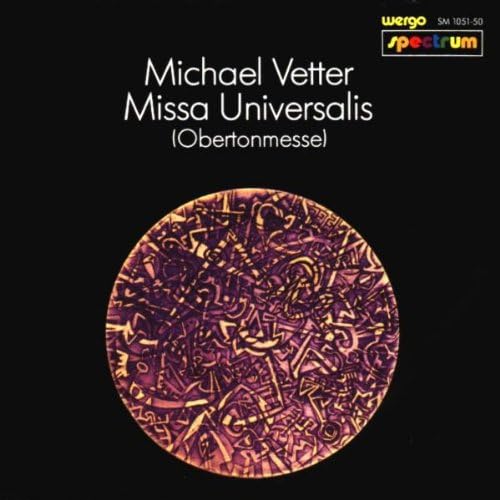 

CD MICHAEL VETTER - Missa Universalis SM105150 Japan Classical Used
