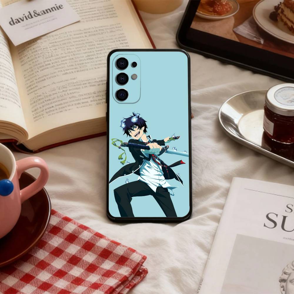 Blue Flame Blue Exorcist   Phone Case For Samsung S 25,24,23,22,30,21,10,9,Ultra,Plus,Lite,FE,4,5 G Soft Black Case