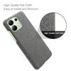 For Xiaomi Redmi Note 13 4G Phone Case Hard PC+Cloth Anti-slip Cover