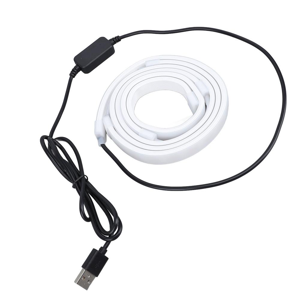 Computer LED Strip Light RGB 54 LEDs Screen Sync 5V USB Computer Ambient Light Strip for 24 Inch Display