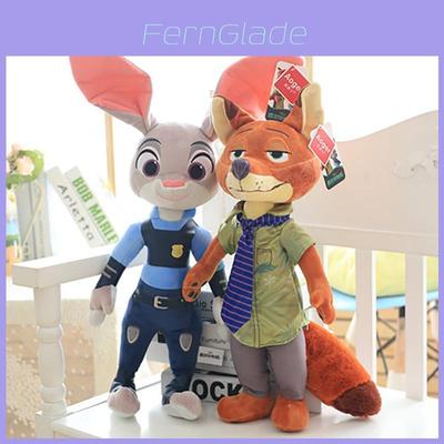Zootopia/zootropolis Judy Hopps And Nick Wilde Plush Toy Ideal Kids Gift For Fans