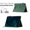 Applicable to iPad Pro 11 tablet leather case, Samsung Tab S9 skin matte embossed card holder anti-drop case