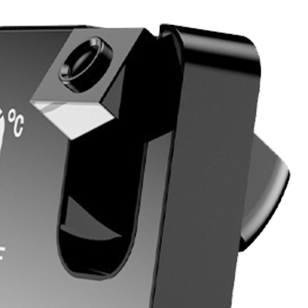 Projektionswecker 360 Grad Flexibel Einstellbar Kreativer LED Spiegel Digitaluhr mit