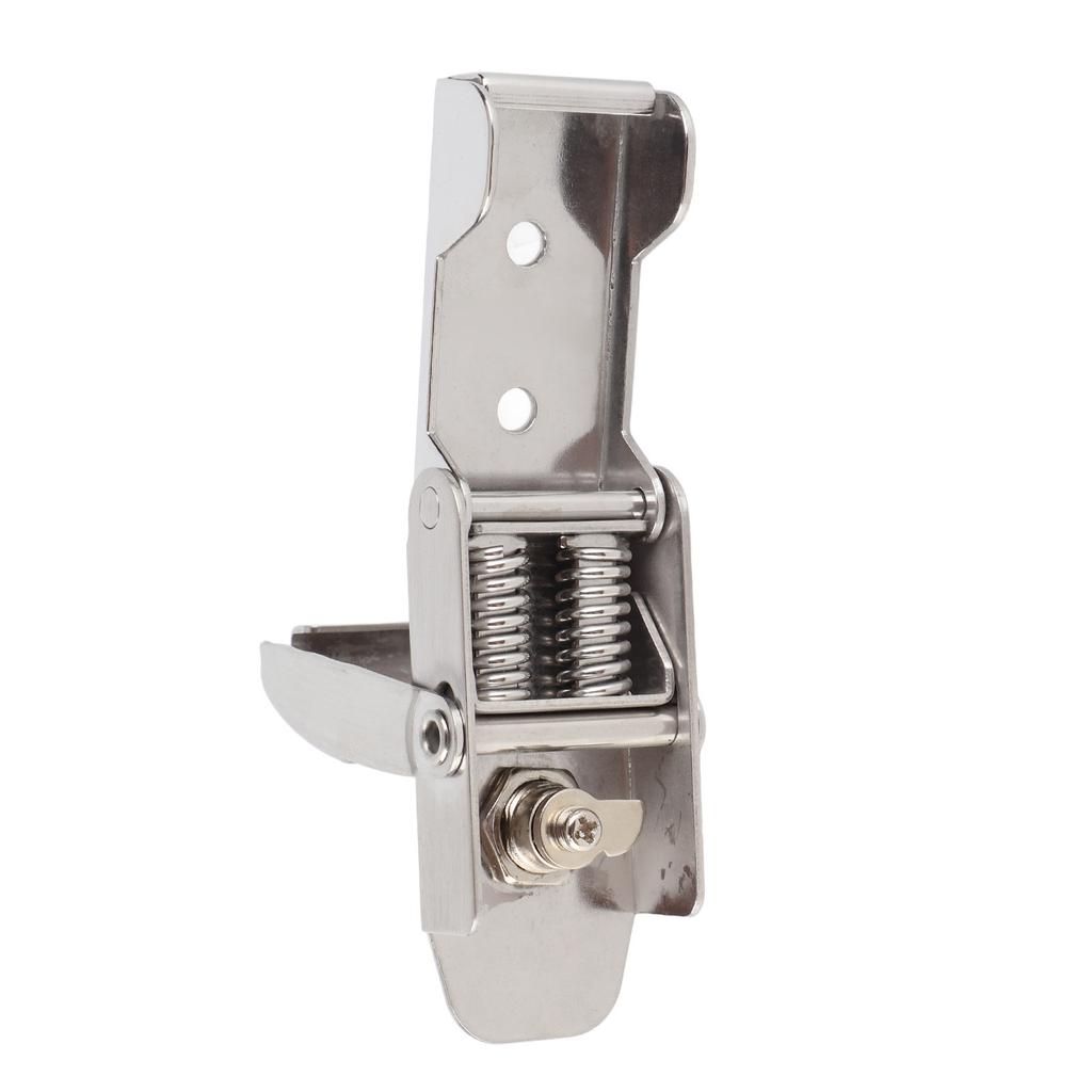 1pc Stainless Steel 304 Spring Toggle Latch Clamp Box Case Shipping Device Cabinet Locking Tool